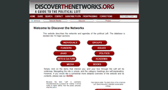 Desktop Screenshot of discoverthenetworks.com